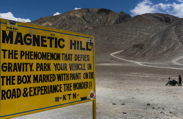 Experience The Mystery Of Magnetic Hill In Ladakh