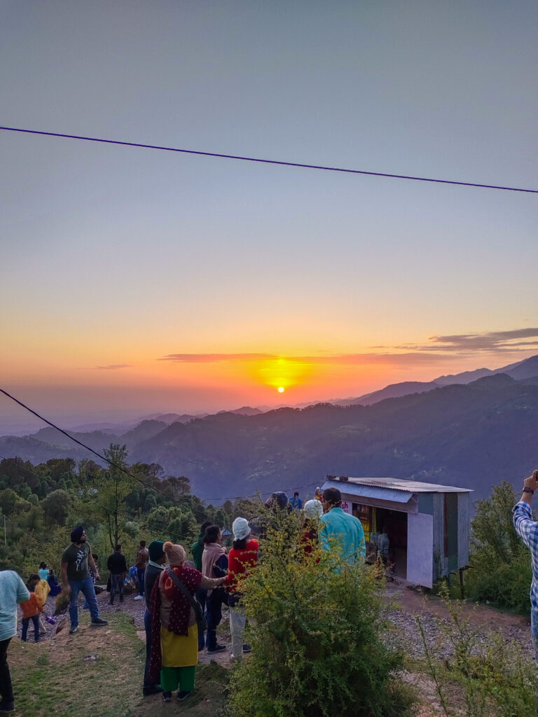 Naddi, Dharamshala Sunset View Point
