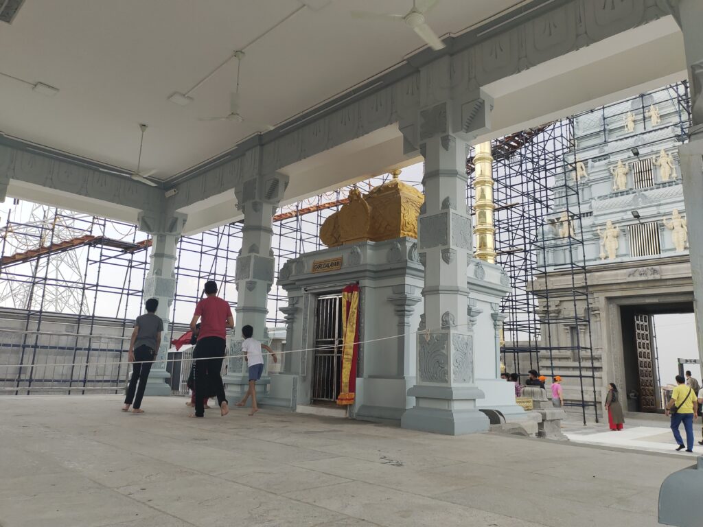 Inside photo of Tirupati Balaji Temple in Jammu